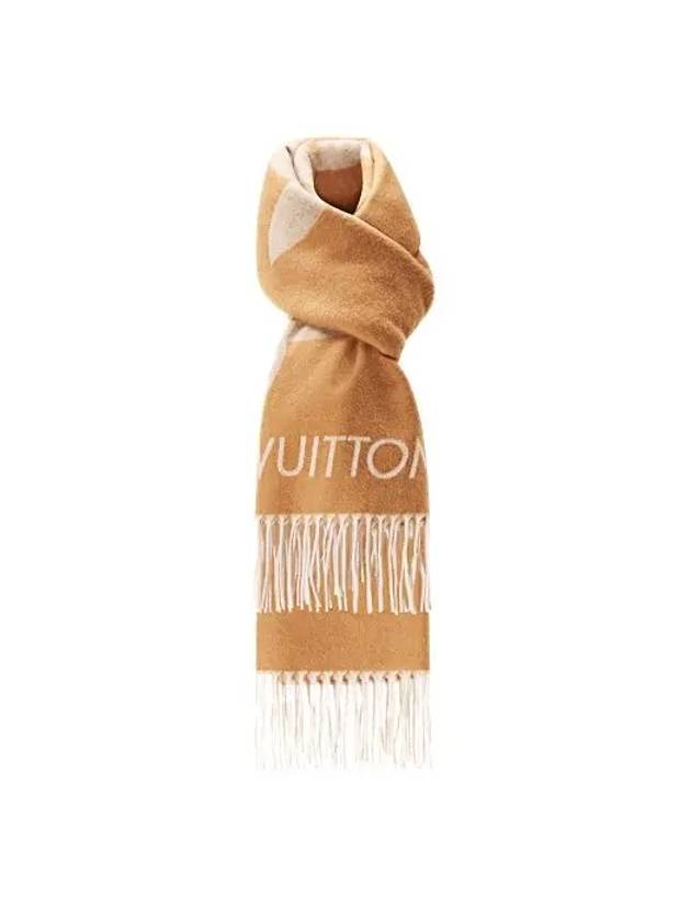 Monogram Giant Scarf Noisette M79198 - LOUIS VUITTON - BALAAN 2