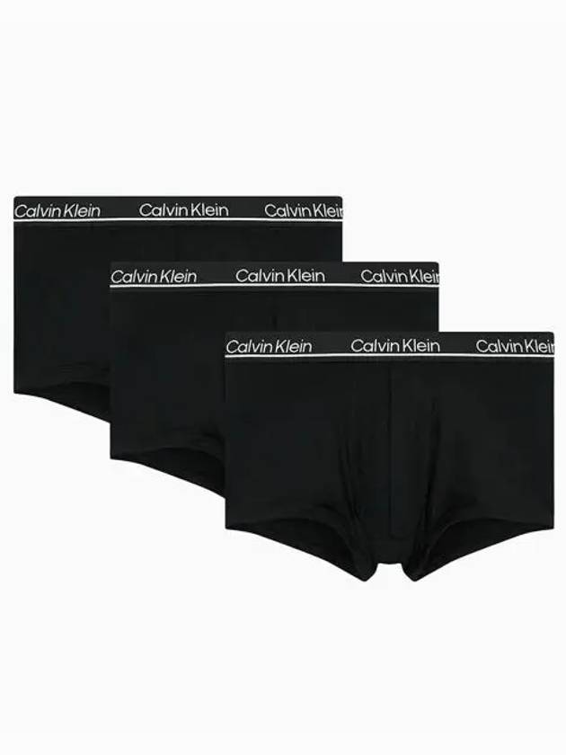 UNDERWEAR Men s CK Micro Plus Low Rise Trunks 3PK NP2752O001 - CALVIN KLEIN - BALAAN 1