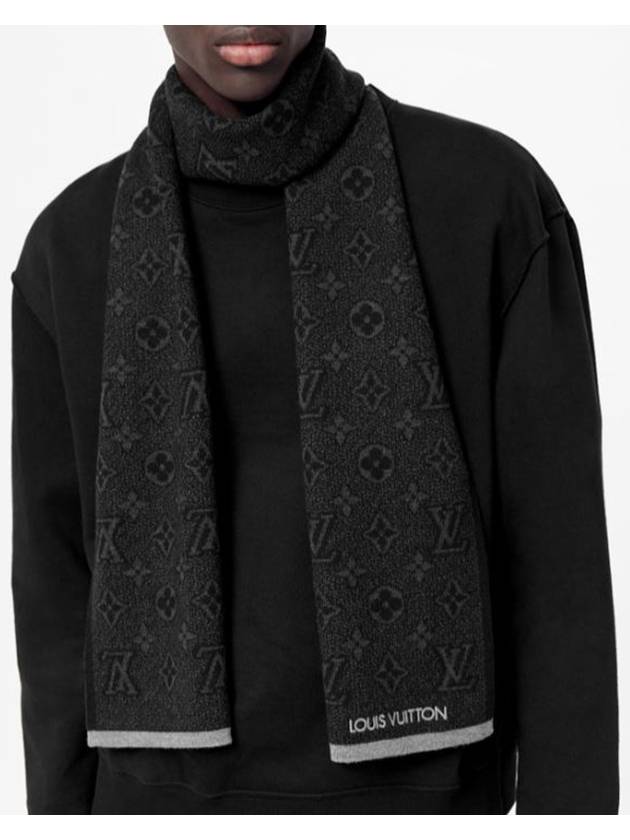 My Monogram Eclipse Scarf Black - LOUIS VUITTON - BALAAN 6