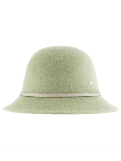 HAT51430 FG Alto 6 Frosted Ivy Glass Wool Felt Cloche Bucket Hat - HELEN KAMINSKI - BALAAN 2