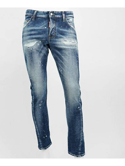 Mid-Rise Skinny Jeans Blue - DSQUARED2 - BALAAN 2