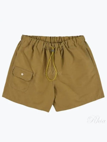 Howlin 24 Doppler Effect Shorts Khaki Water Repellant Nylon - HOWLIN' - BALAAN 1