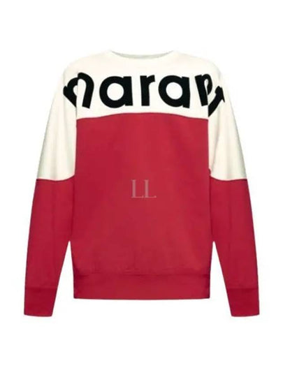 Howley Logo Crew Neck Sweatshirt Red - ISABEL MARANT - BALAAN 2