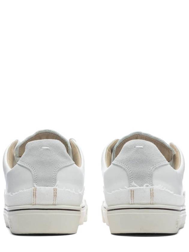 New Evolution Leather Low Top Sneakers White - MAISON MARGIELA - BALAAN 3