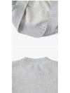 Track Field Flock Crew Neck Cotton Sweatshirt Light Oatmeal - SPORTY & RICH - BALAAN 4