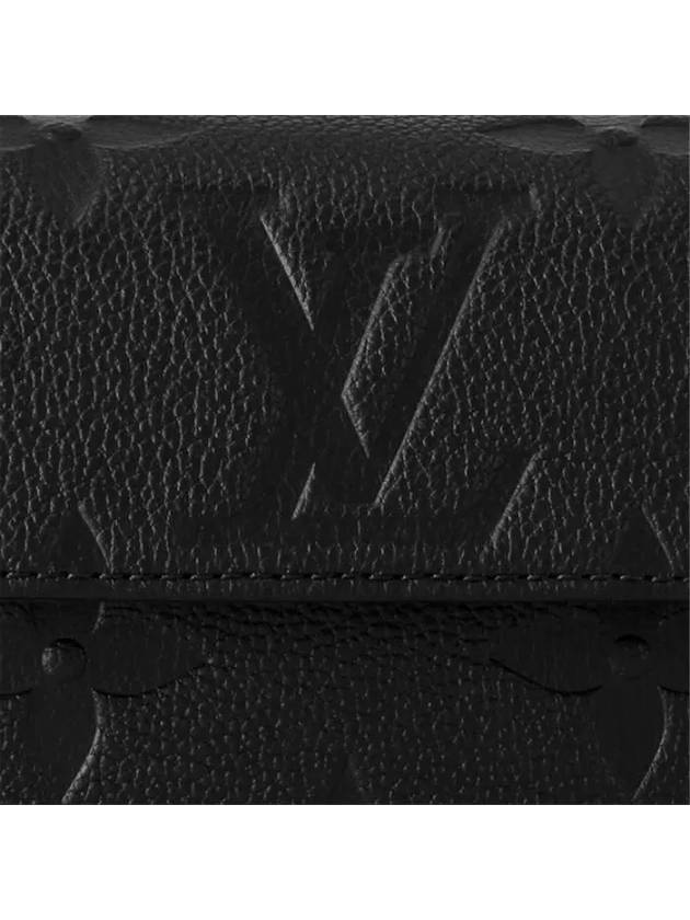 Women's Ivy Monogram Empreinte Chain Shoulder Bag Black - LOUIS VUITTON - BALAAN 7