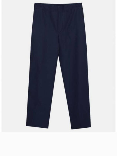 City Banding Straight Pants Navy - MAISON KITSUNE - BALAAN 2