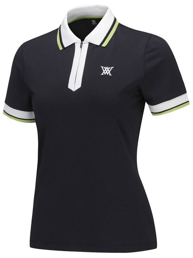 WOMEN ZIPPER POINT SHORT T SHIRTBK - ANEWGOLF - BALAAN 3