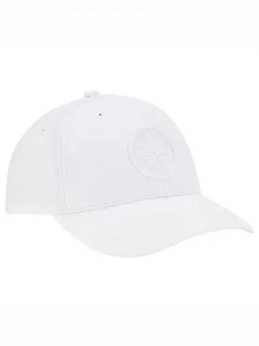 Wrap 6 Panel Ball Cap White - STONE ISLAND - BALAAN 2