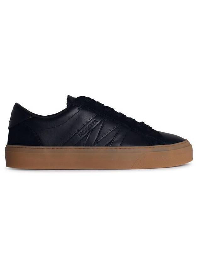 Monaco2 low top sneakers black - MONCLER - BALAAN 1