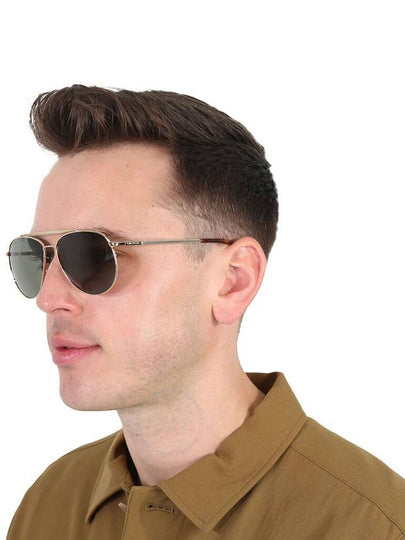 Lacoste Grey Pilot Unisex Sunglasses L177S 714 57 - LACOSTE - BALAAN 2