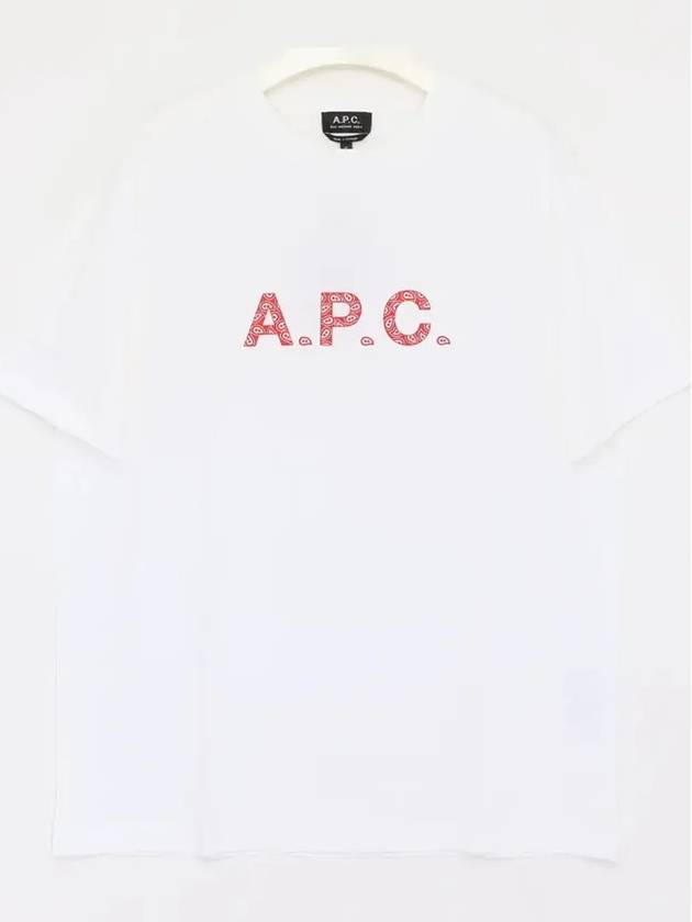 James Short Sleeve T-Shirt White - A.P.C. - BALAAN 4