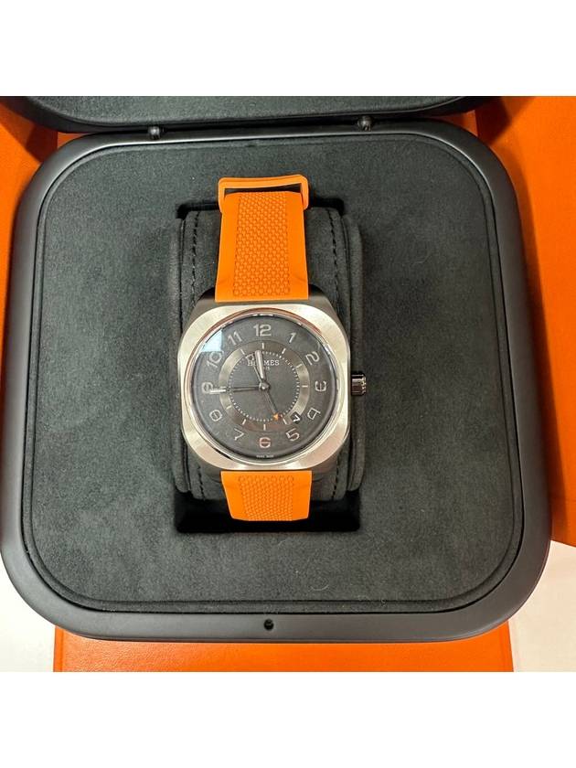 H08 Watch Automatic Titanium - HERMES - BALAAN 4