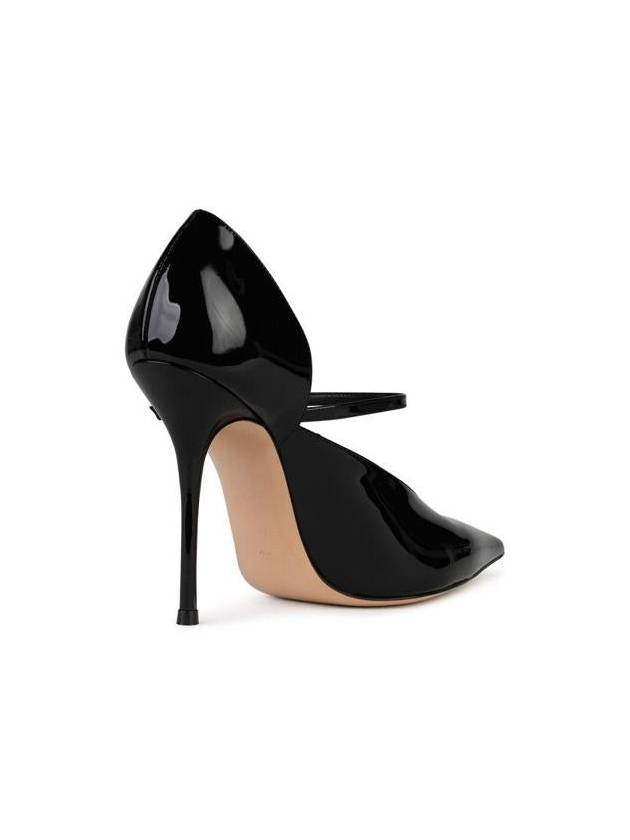 Casadei 'Scarlet' Black Shiny Leather Pumps - CASADEI - BALAAN 3