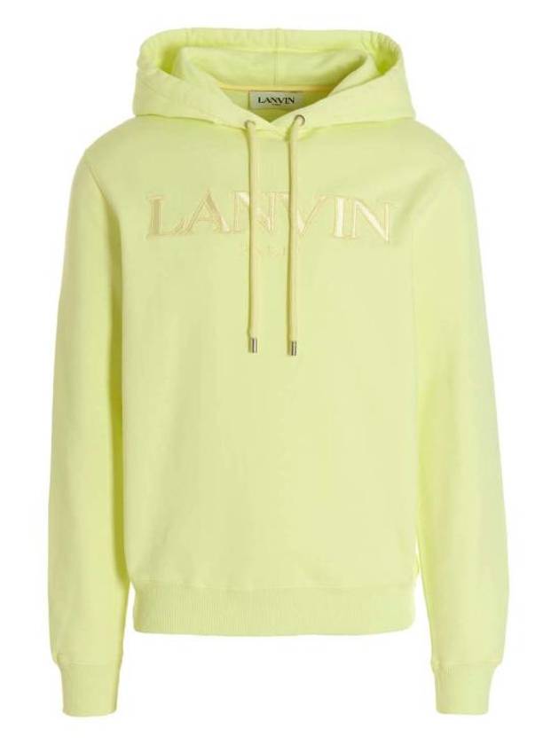 Logo Hoodie Lime - LANVIN - BALAAN 1