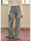 Sandy M point wide denim pants - MICANE - BALAAN 2