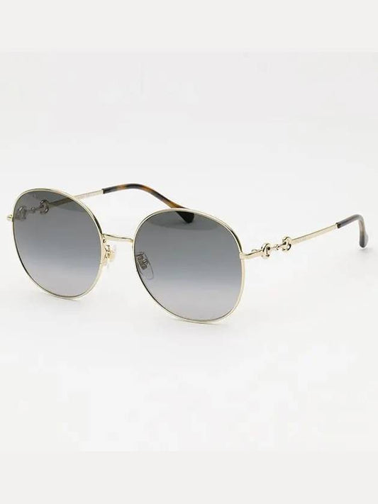 Eyewear Round Metal Sunglasses Gold - GUCCI - BALAAN 2