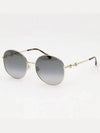 Eyewear Round Metal Sunglasses Gold - GUCCI - BALAAN 5