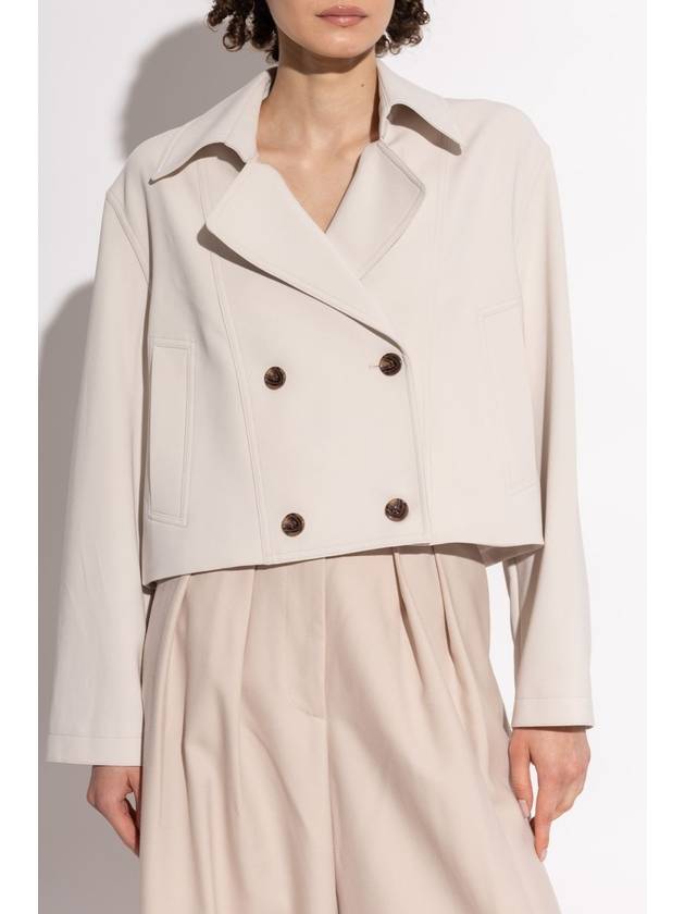 Theory Double-Breasted Jacket, Women's, Cream - THEORY - BALAAN 3