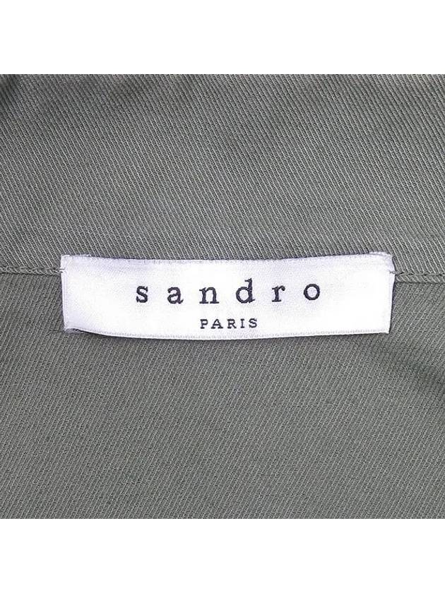 Smith Market used luxury goods khaki jacket women s clothing - SANDRO - BALAAN 4