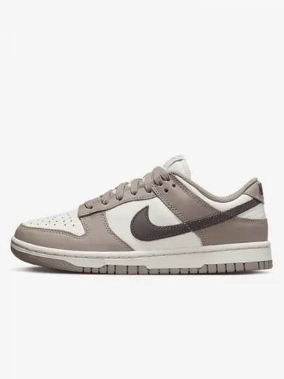 Women's Dunk Low Top Sneakers Brown - NIKE - BALAAN 2