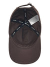 Logo Ball Cap Brown - CELINE - BALAAN 6