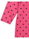 Polka dot baby swimsuit 2328010328 PINK - MINI RODINI - BALAAN 5