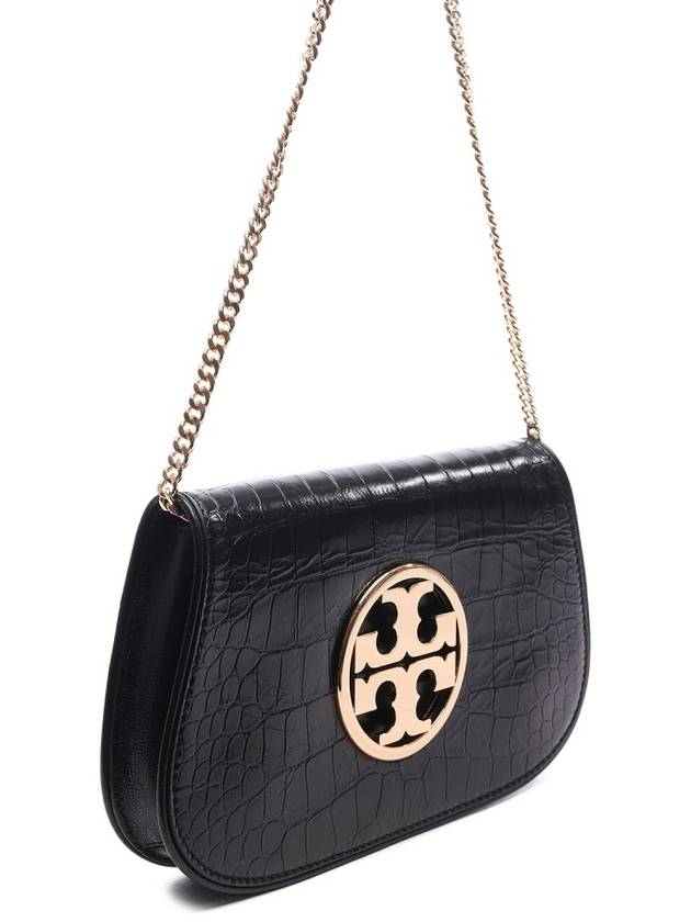 Women's Reva Crocodile Embossing Shoulder Bag 152251 001 24S - TORY BURCH - BALAAN 3