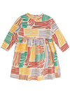 Kids Line All Over Dress Multi 222AC094 010 - BOBO CHOSES - BALAAN 2