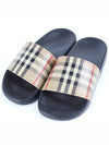 Check slide slippers 37 240 - BURBERRY - BALAAN 1