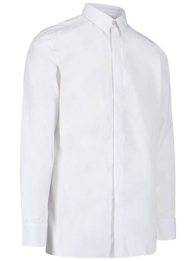 Men's Cotton Long Sleeve Shirt White - GIVENCHY - BALAAN 3