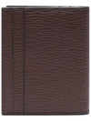 Gancini Card Wallet Brown - SALVATORE FERRAGAMO - BALAAN 5