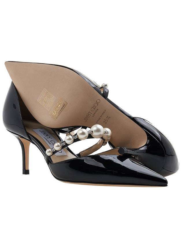 Women s Aurelie 65 Pumps XKM BLACK WHITE - JIMMY CHOO - BALAAN 5