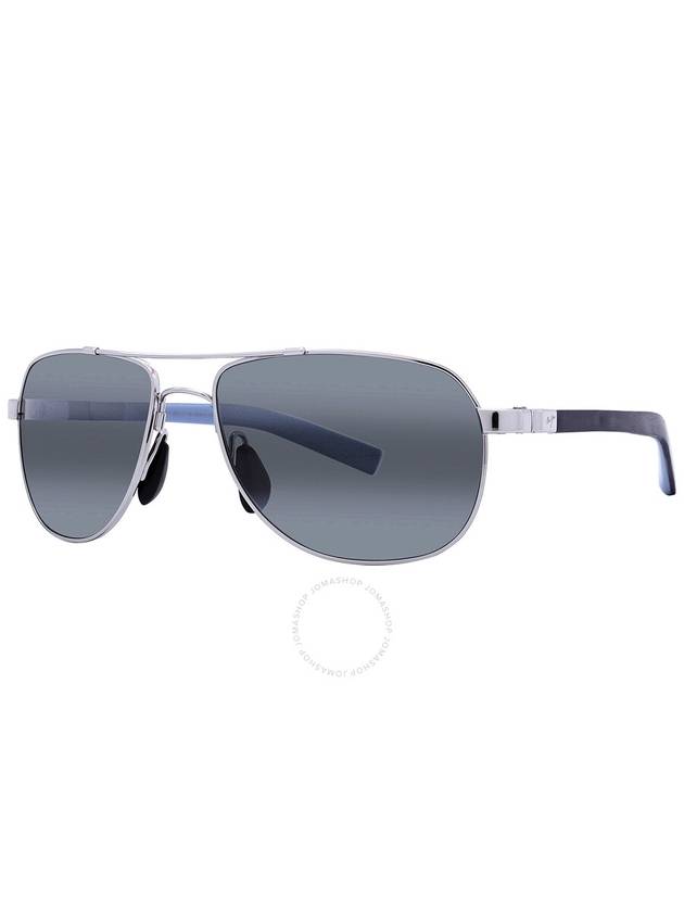 Maui Jim Guardrails Neutral Grey Pilot Unisex Sunglasses 327-17 58 - MAUI JIM - BALAAN 2