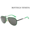 Sunglasses BV1240S 004 GREEN - BOTTEGA VENETA - BALAAN 2