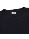 24/1 Jersey Garment Dyed Pocket Short Sleeve T-Shirt Black - CP COMPANY - BALAAN 6