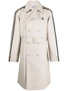 striped belt trench coat IL2492 - ADIDAS - BALAAN 1