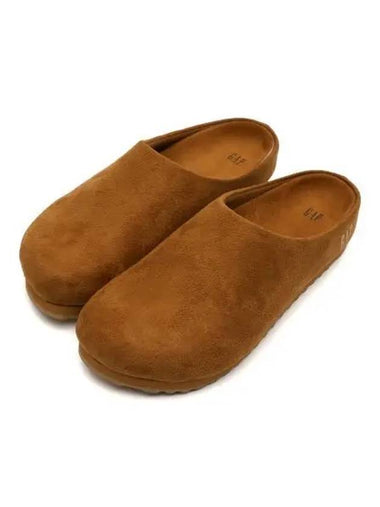 Coty suede slippers brown - GAP - BALAAN 1