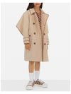 Kids Double Breasted Trench Coat Beige - BURBERRY - BALAAN 3