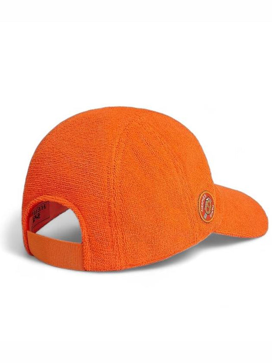 24 DAVIS Ball Cap Hat Orange H241053N 33SM - HERMES - BALAAN 2