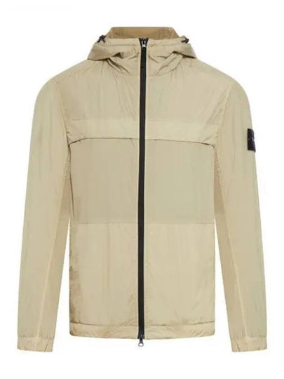 Garment Dyed Crinkle Reps R-Nylon Windbreaker Sand - STONE ISLAND - BALAAN 2