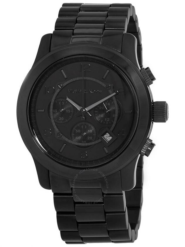 Michael Kors Oversized Runway Chronograph Quartz Black Dial Men's Watch MK9073 - MICHAEL KORS - BALAAN 1