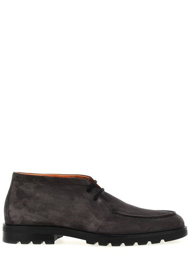 Santoni Suede Boots - SANTONI - BALAAN 1