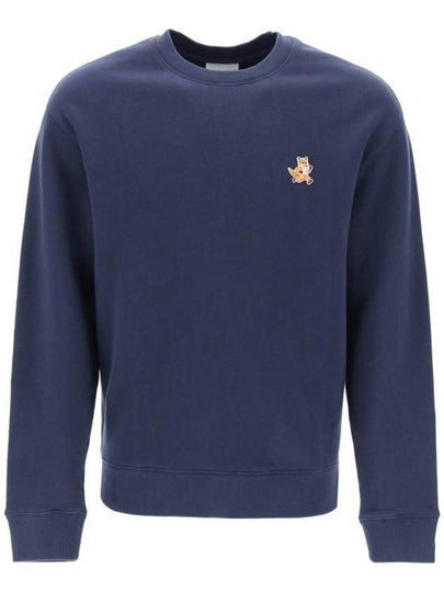 Fox Cotton Sweatshirt Navy - MAISON KITSUNE - BALAAN 2