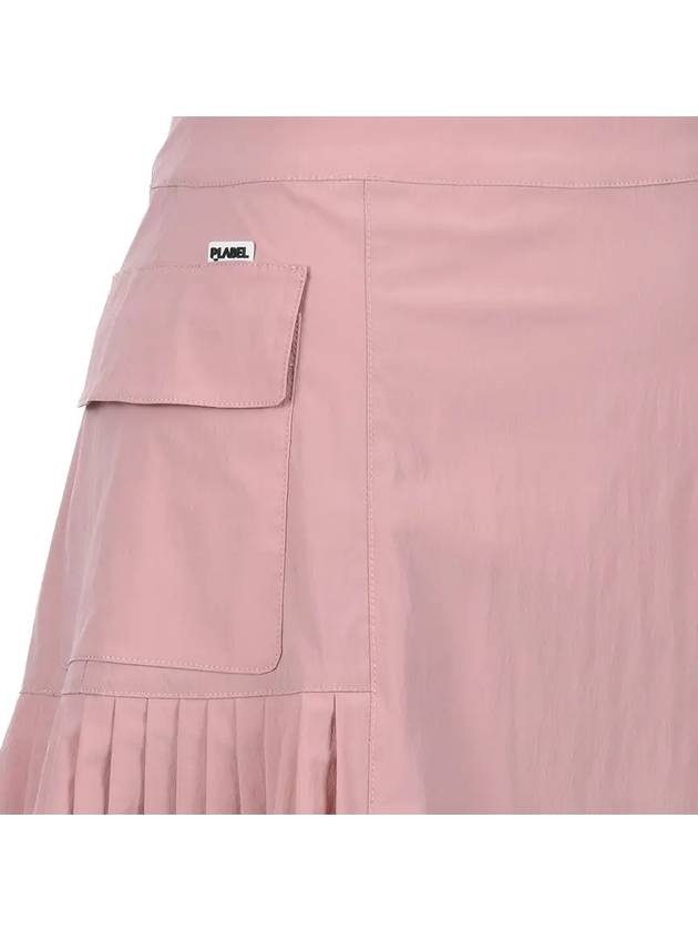 1st Side pleated miniskirt MW3MS245PIK - P_LABEL - BALAAN 4