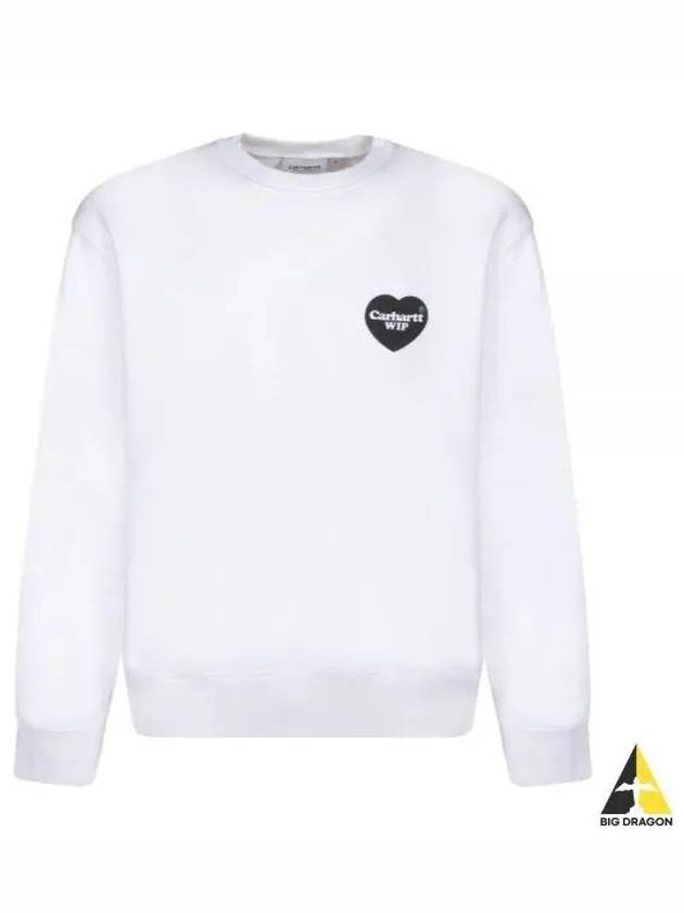 Heart Bandana Sweatshirt White - CARHARTT WIP - BALAAN 2