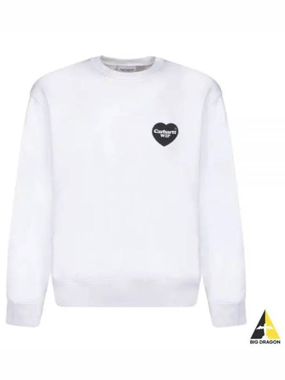 Heart Bandana Sweatshirt White - CARHARTT WIP - BALAAN 2