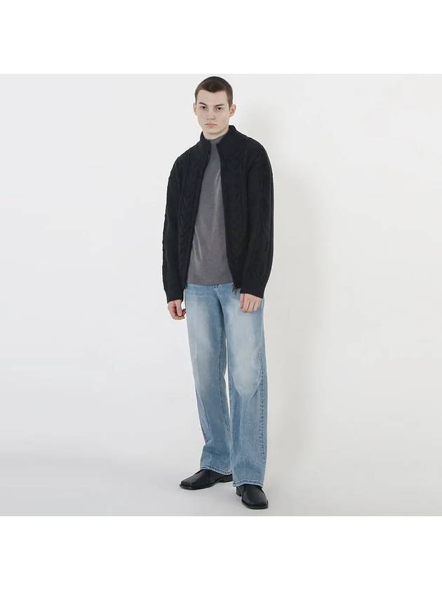 Washed Wide Denim Pants Light Blue - CHANCE'S NOI - BALAAN 7