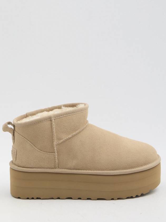 Classic Ultra Mini Platform Winter Boots Sand - UGG - BALAAN 2