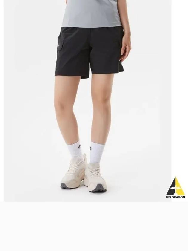 ICEMOTION Cargo Pocket Lightweight Shorts Black SP323THP71 - DESCENTE - BALAAN 1